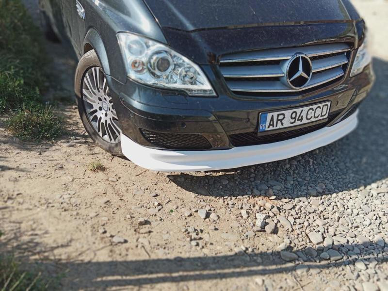 Купить Передняя юбка 2010-2015 (под покраску) для Mercedes Viano