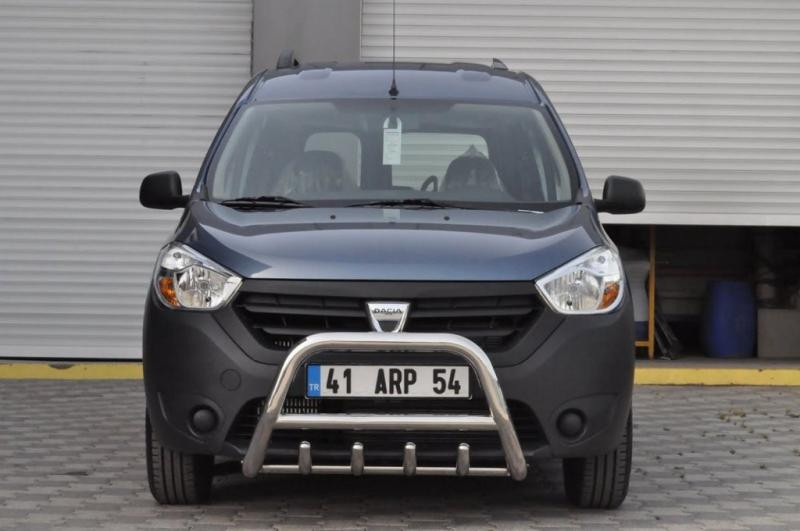 Купити Кенгурятник WT003 (нерж.) для Renault Dokker 2013-2022 рр