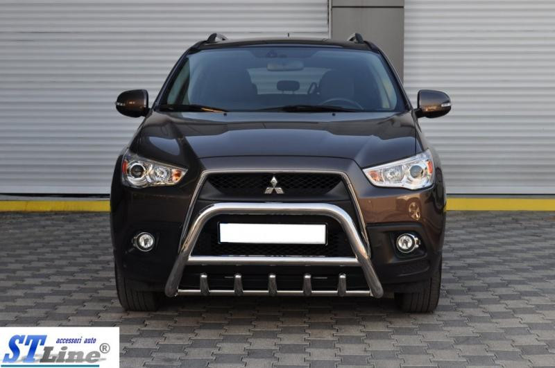Купити Кенгурятник WT003 (нерж.) для Mitsubishi ASX 2010-2023 рр
