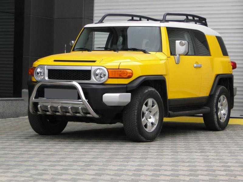 Купити Кенгурятник WT003 (нерж) для Toyota FJ Cruiser