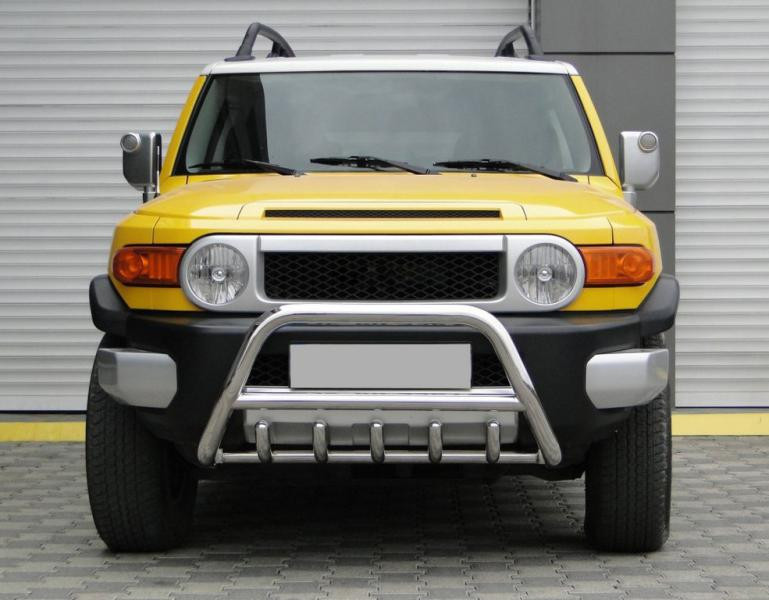 Купити Кенгурятник WT003 (нерж) для Toyota FJ Cruiser