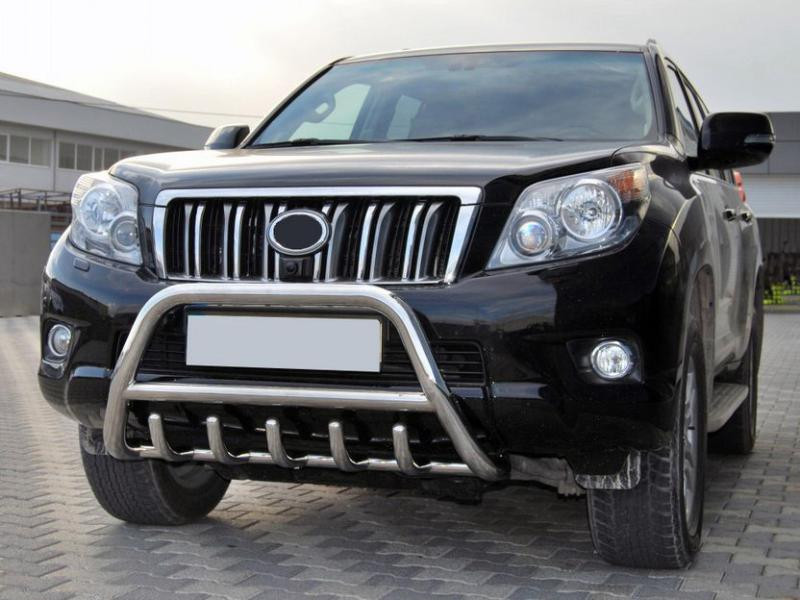 Купити Кенгурятник WT003 (нерж) для Toyota Land Cruiser Prado 150