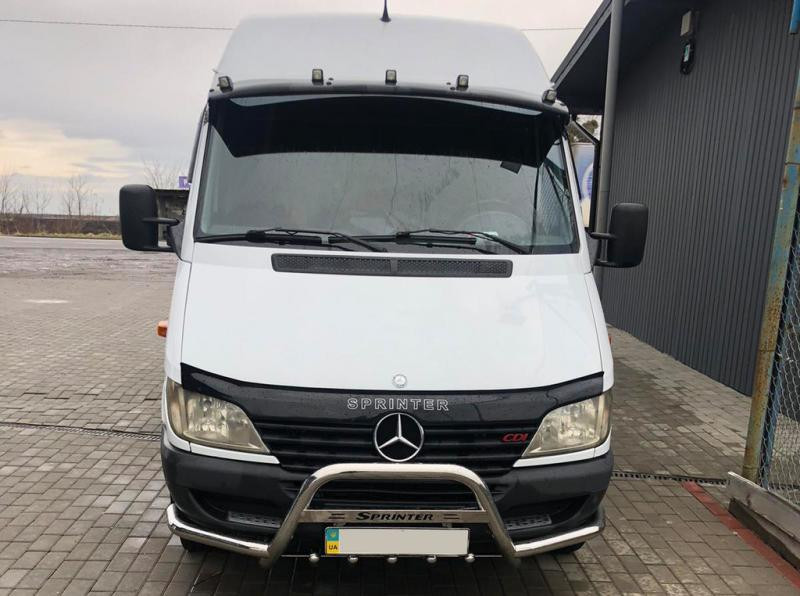 Купити Кенгурятник з вусами (нерж.) для Mercedes Sprinter W901/902/903/904/905 1995-2006 рр