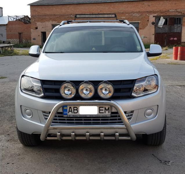 Купити Кенгурятник WT003 (нерж) для Volkswagen Amarok 2010-2022 рр