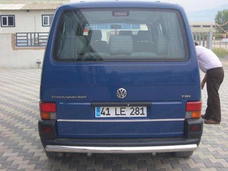 Купити Задня дуга AK002 (нерж) для Volkswagen T4 Caravelle/Multivan