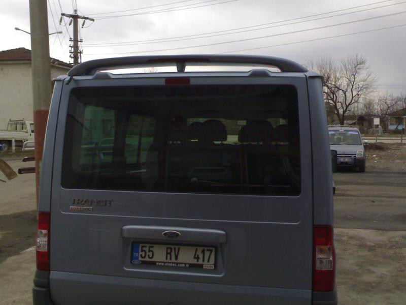 Купити Спойлер Ісіклі низький дах (під фарбування) для Ford Transit 2000-2014 рр