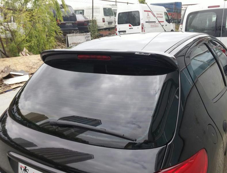 Купити Спойлер верхній Meliset (під фарбування) для Peugeot 206