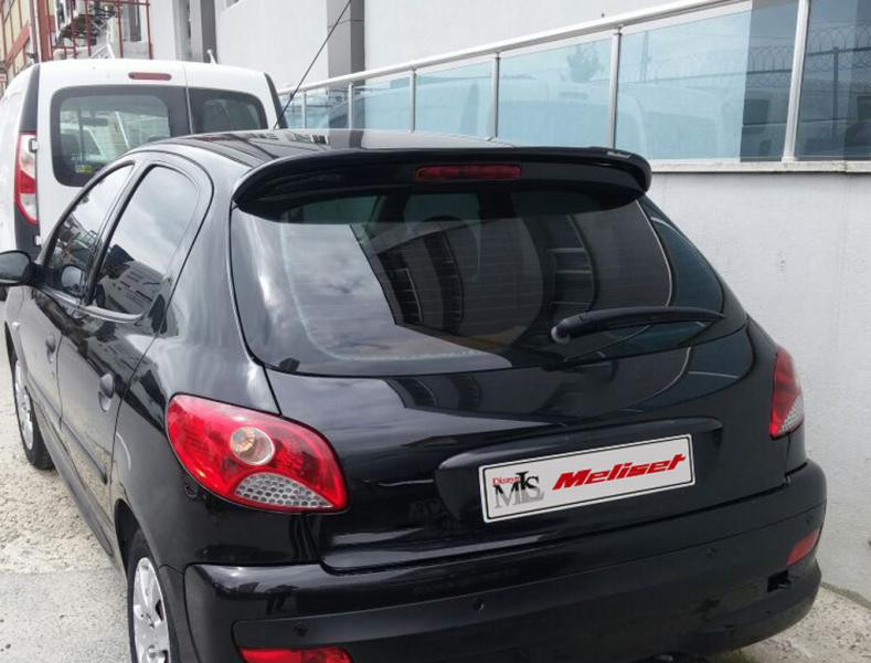 Купити Спойлер верхній Meliset (під фарбування) для Peugeot 206