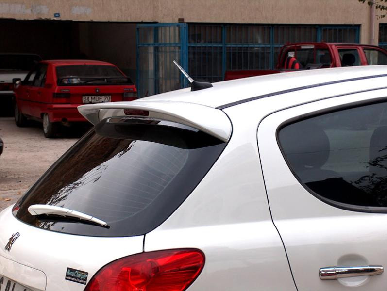 Купити Спойлер Meliset (під фарбування) для Peugeot 207