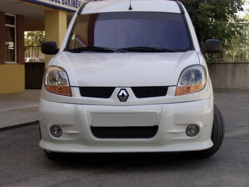 Купить Передняя нижняя юбка (под покраску) для Renault Kangoo 1998-2008 гг