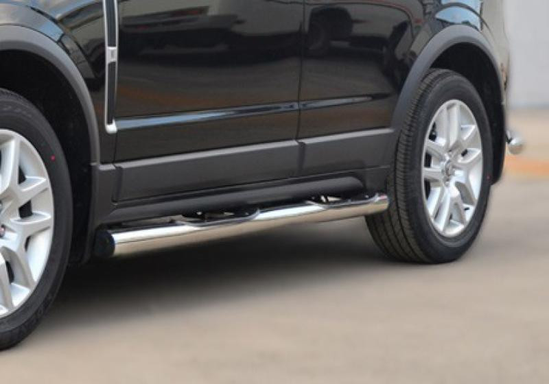 Купить Боковые трубы (2 шт., нерж.) для Opel Antara 2006-2017 гг