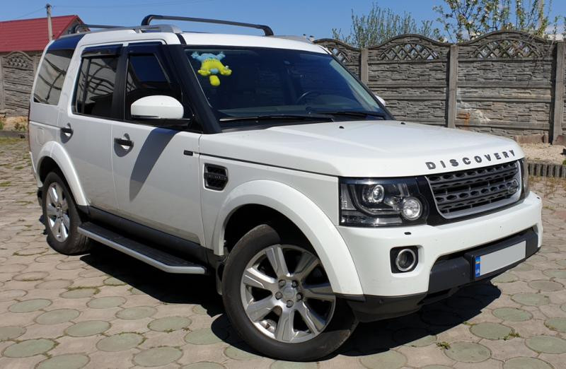 Купити Бокові пороги Оригінал (2 шт., Алюміній) для Land Rover Discovery IV
