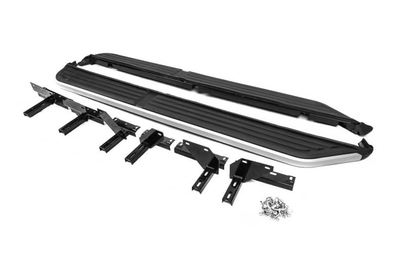 Купить Боковые пороги Niken (2 шт., алюминий) для Land Rover Freelander II