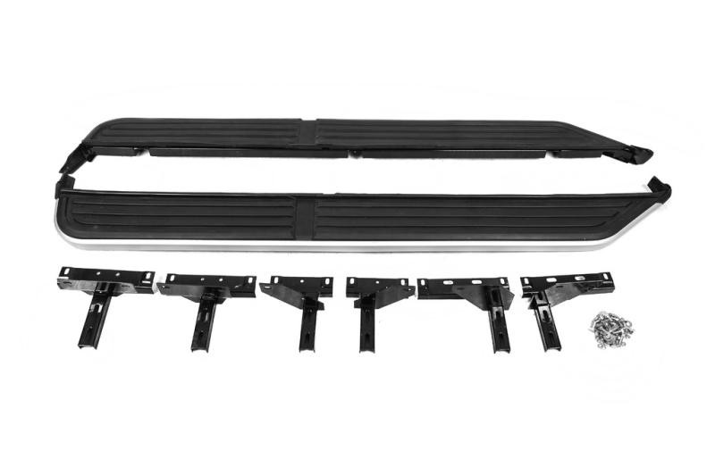 Купить Боковые пороги Niken (2 шт., алюминий) для Land Rover Freelander II