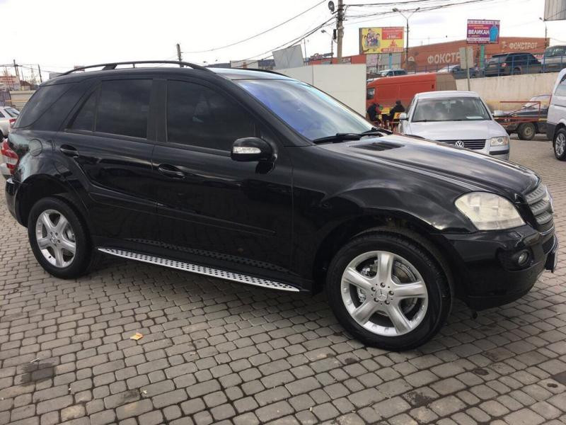 Купить Боковые пороги OEM (2 шт., алюминий) для Mercedes ML W164