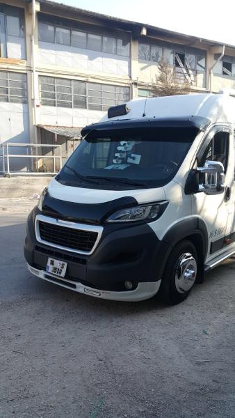 Купити Козирьок на лобове скло (чорний глянець, 5мм) для Opel Movano 2021- рр
