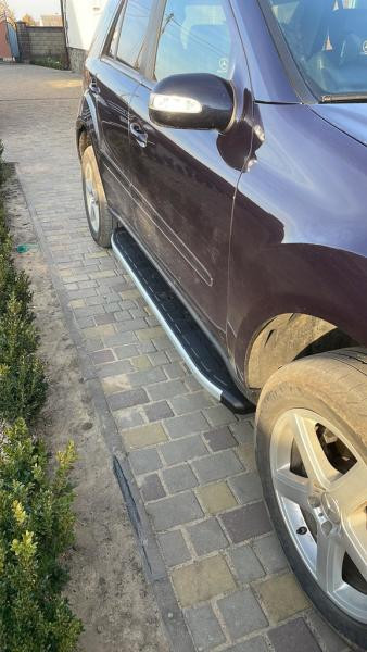 Купить Боковые пороги Fullmond (2 шт., алюминий) для Mercedes ML W164