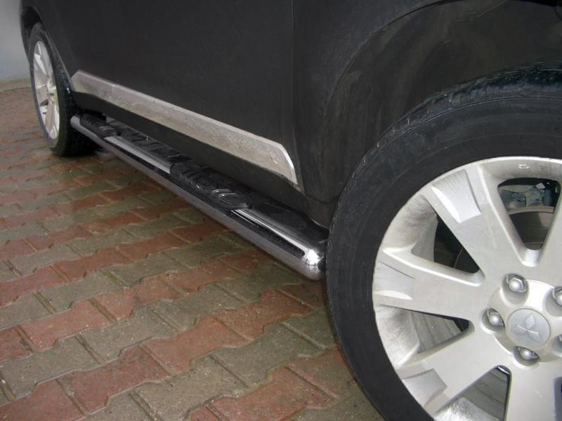 Купити Бічні труби (2 шт., Нерж.) для Nissan Murano 2008-2014 рр