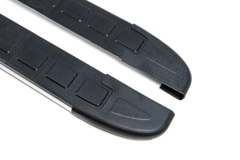 Купить Боковые пороги Duru (2 шт., алюминий) для Volkswagen Amarok 2010-2022 гг