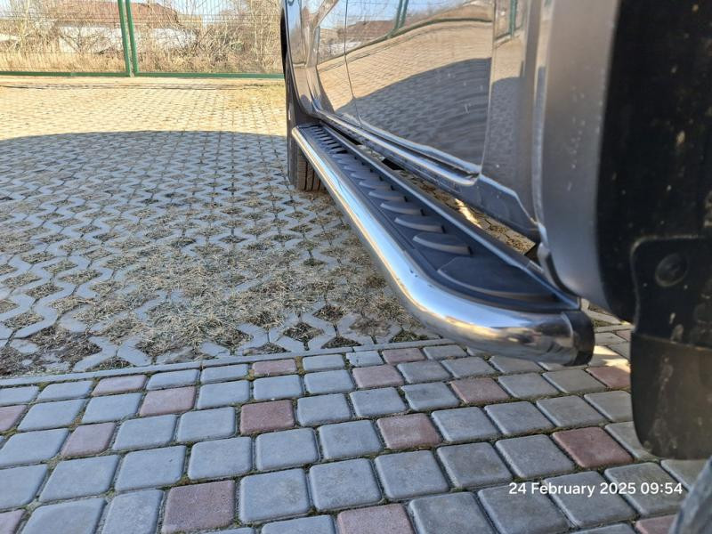 Купить Боковые пороги Maydos V1 (2 шт., нерж) для Volkswagen Amarok 2010-2022 гг