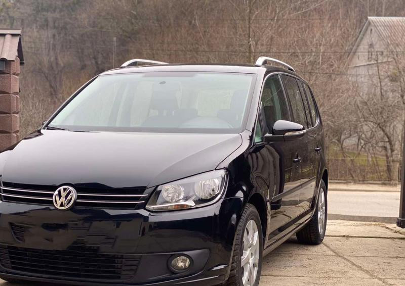 Купить Рейлинги Skyport (серый мат) для Volkswagen Touran 2003-2010 гг