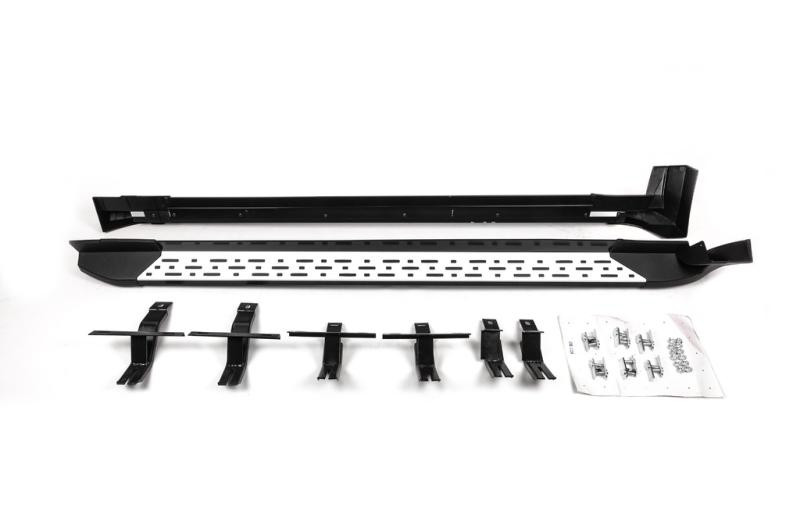 Купити Пороги Оригінальний дизайн (для EU і USA, 2 шт, алюміній) для Toyota Highlander 2013-2019 рр