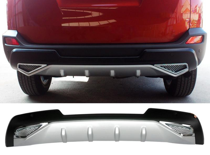 Купить Накладка на задний бампер PZ415-X0462-00 (2013-2016) для Toyota Rav 4