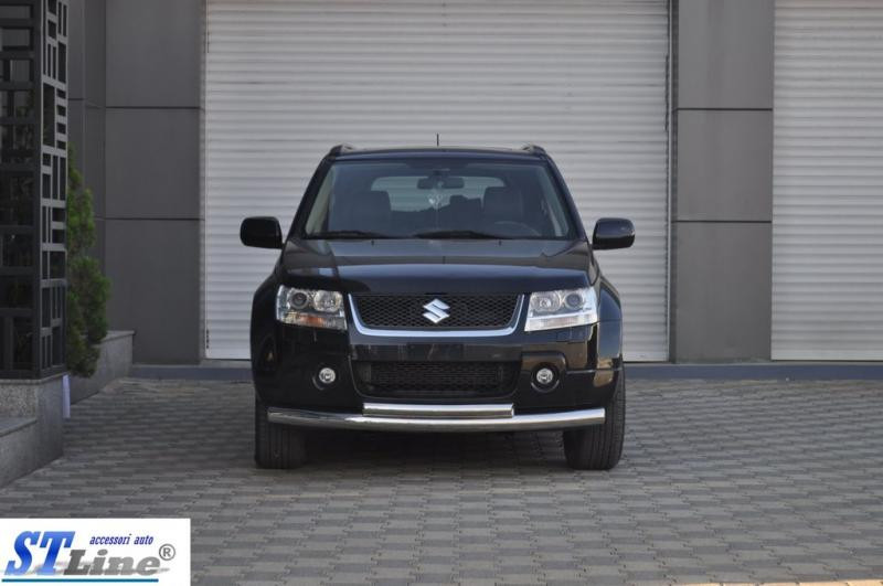 Купити Передній подвійний вус 60/42мм (нерж) для Suzuki Grand Vitara 2005-2017 рр