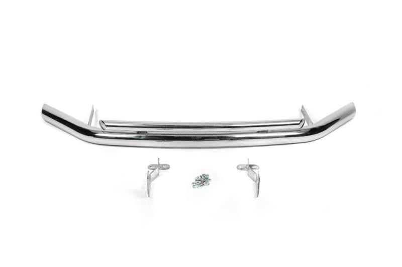 Купити Передній подвійний вус ST014 (нерж) 70/48мм для Volkswagen Caddy 2004-2010 рр