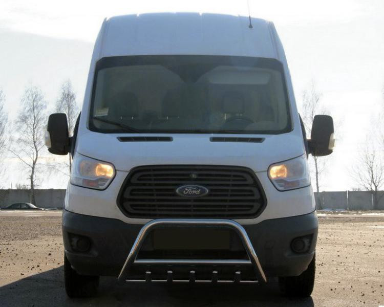 Купити Кенгурятник WT003 (нерж.) для Ford Transit 2014- рр