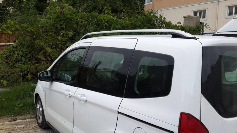 Купити Рейлінги Skyport Grey для Ford Courier 2014-2023 рр