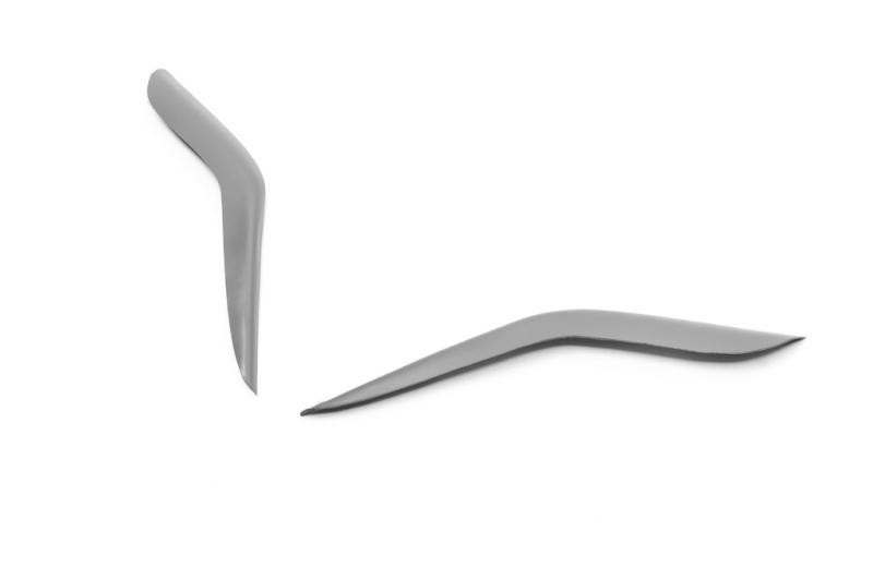 Купить Реснички 2007-2010 (2 шт, под покраску) для Renault Logan I