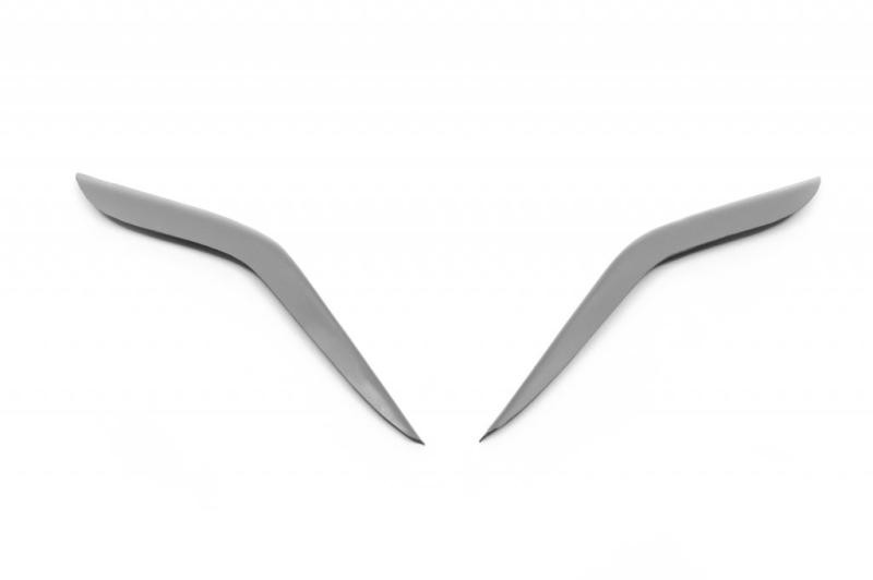 Купить Реснички 2007-2010 (2 шт, под покраску) для Renault Logan I