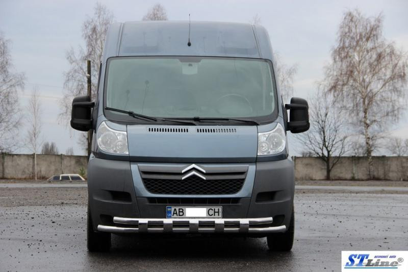 Купити Передня дуга ST015 (нерж.) для Peugeot Boxer 2006-2025 рр