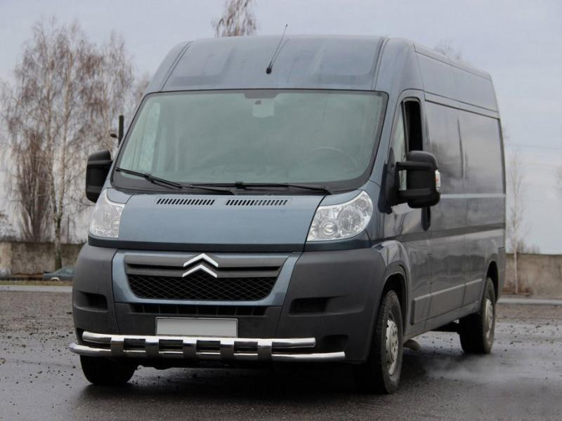 Купити Передня дуга ST015 (нерж.) для Peugeot Boxer 2006-2025 рр