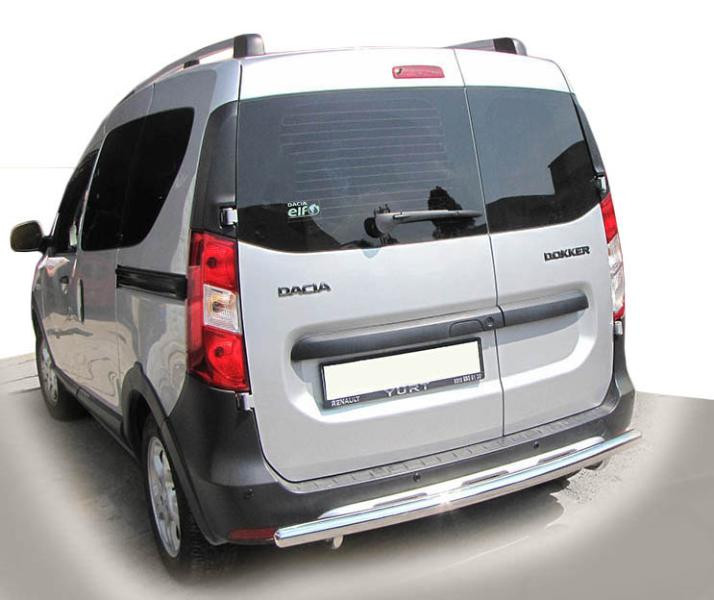 Купити Задня дуга AK002 (нерж) для Renault Dokker 2013-2022 рр