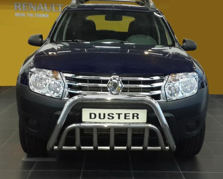 Купити Кенгурятник WT002 (нерж) для Renault Duster 2008-2017 рр
