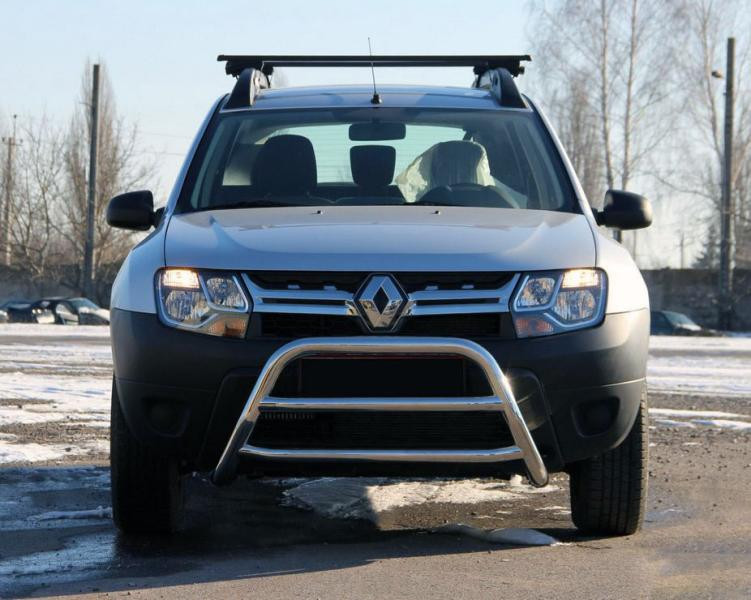 Купити Кенгурятник WT022 (нерж) для Renault Duster 2008-2017 рр
