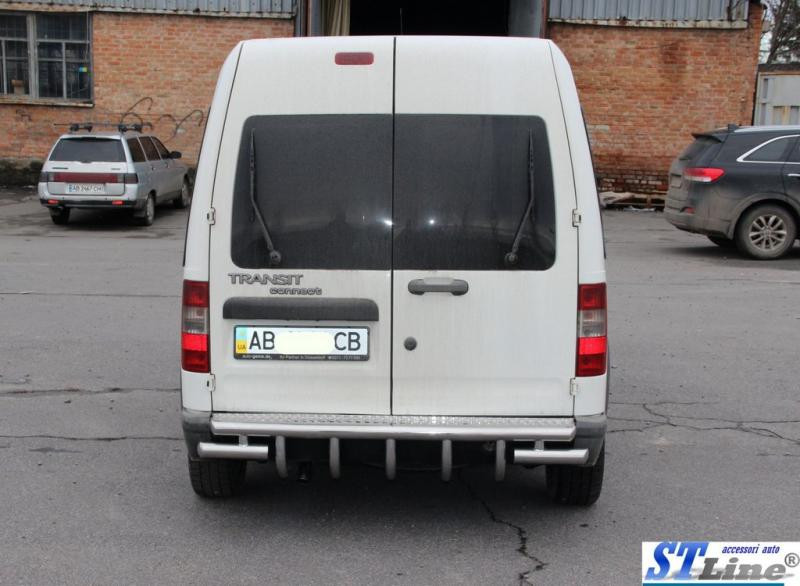 Купити Задня дуга AK-design (нерж.) для Ford Connect 2002-2006 рр