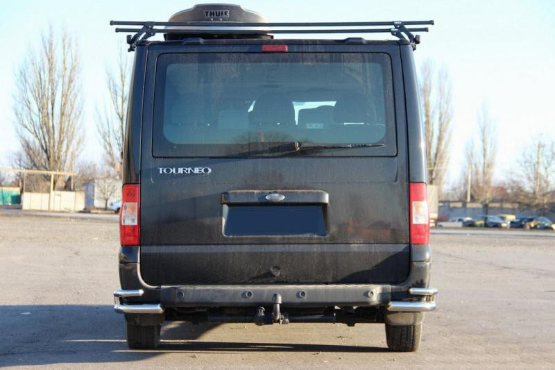 Купити Задні куточки AK003-Double (нерж.) для Ford Transit 2000-2014 рр