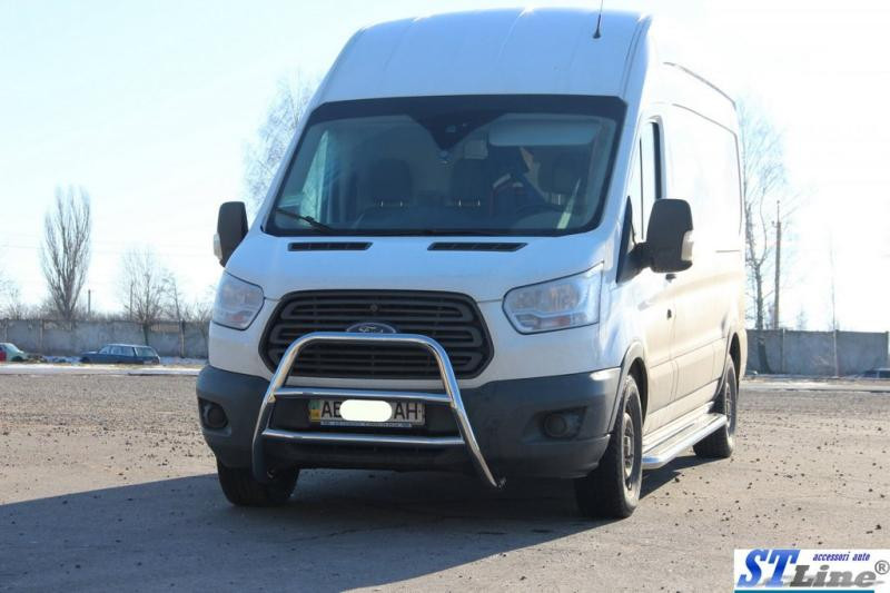 Купити Кенгурятник WT022 (нерж.) для Ford Transit 2014- рр