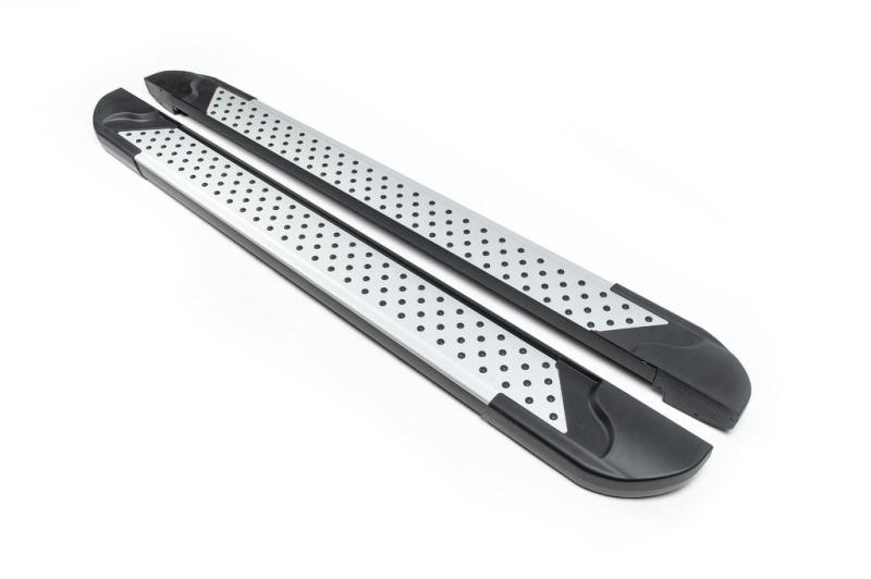 Купить Боковые пороги Allmond Grey (2 шт., алюминий) для GreatWall Wingle 5