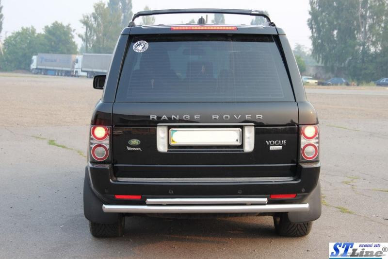 Купити Задня дуга AK002-Подвійний (нерж.) для Range Rover III L322 2002-2012 рр