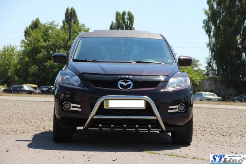 Купити Передній захист WT003 (нерж.) для Mazda CX-7 2006-2012рр
