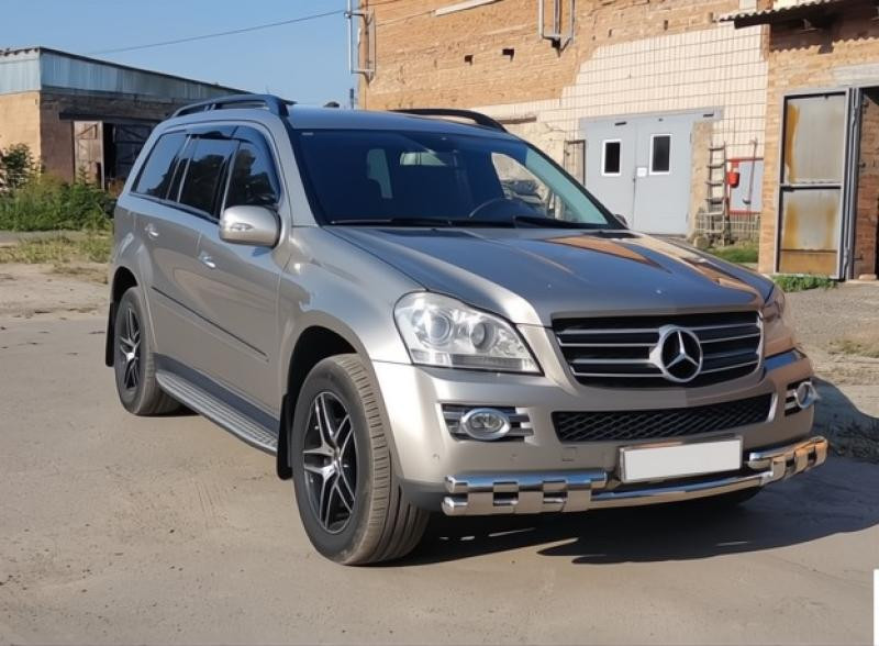 Купити Передня дуга ST015 (нерж.) для Mercedes GL сlass X164