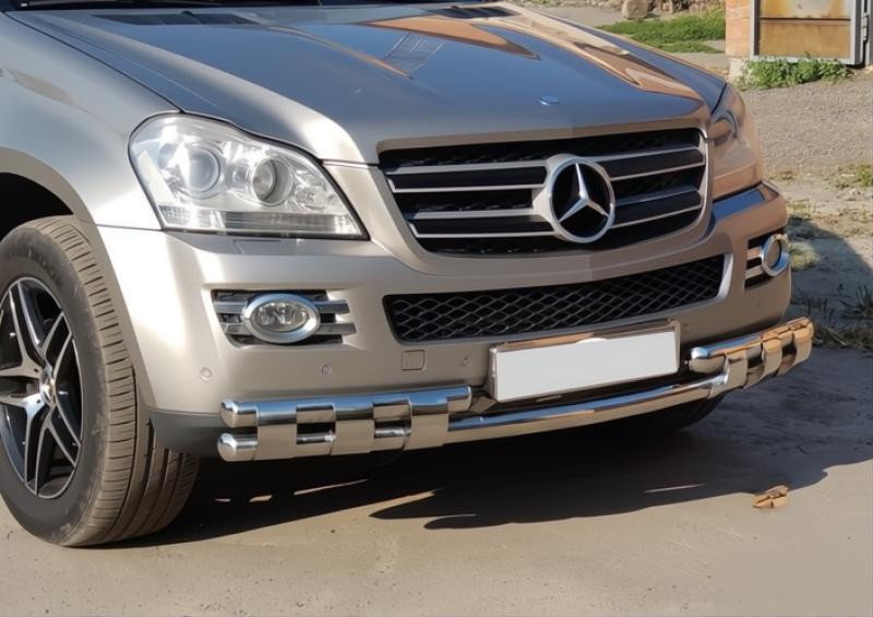 Купити Передня дуга ST015 (нерж.) для Mercedes GL сlass X164