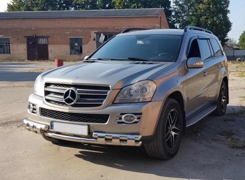 Купити Передня дуга ST015 (нерж.) для Mercedes GL сlass X164