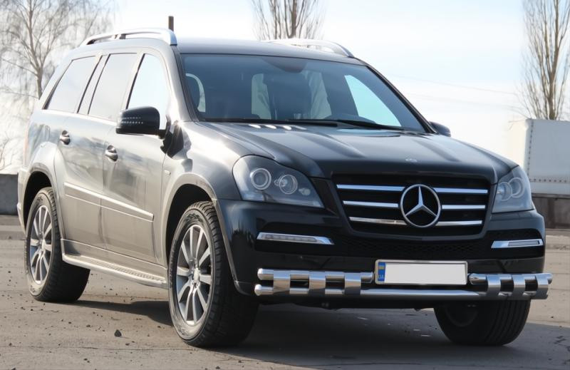 Купити Передня дуга ST015 (нерж.) для Mercedes GL сlass X164