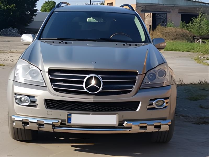 Купити Передня дуга ST015 (нерж.) для Mercedes GL сlass X164