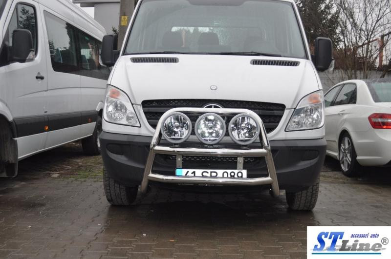 Купити Кенгурятник високий WT018 (нерж.) для Mercedes Sprinter W906 2006-2018 рр